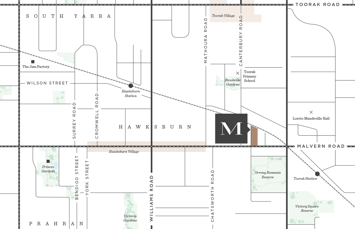 The Mill - location Map